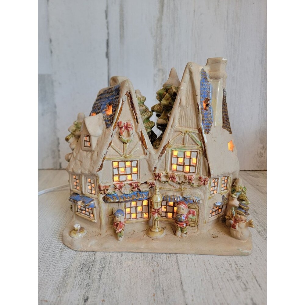 Vintage‎ department store Xmas village accessory gift kid unique decor